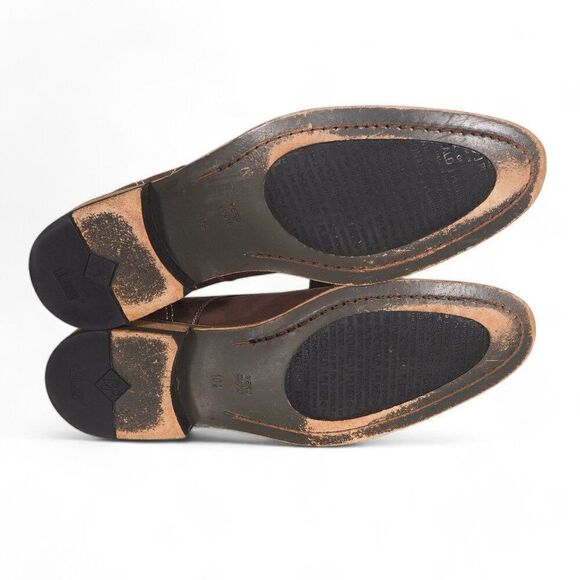 Donald J. Pliner Codi Wingtip Cap Toe Nubuck Oxfords Brown Men's 10.5M - Picture 8 of 11